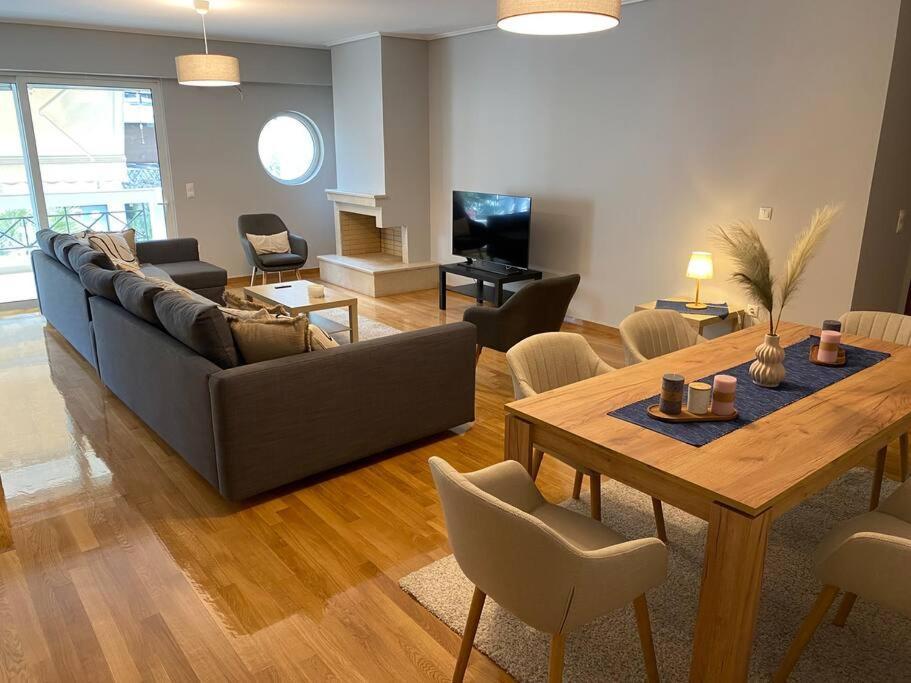 Classy 3Br With 2 Bathrooms Apartment In Marousi Aten Exteriör bild